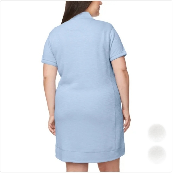 New Legendary Outfitters Ladies' Quarter Zip Dress Blue Size XL - Picture 7 of 7